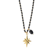 Fantasy Zwarte Onyx Goud Ketting