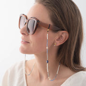 Midsummer Lapis Lazuli Goudkleurige Brillenkoord