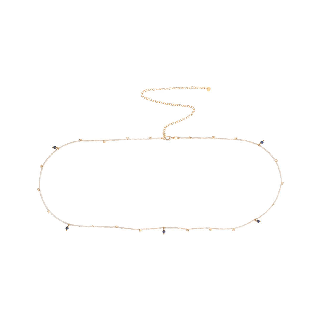 Festival Lapis Lazuli Goudkleurige Body Chain