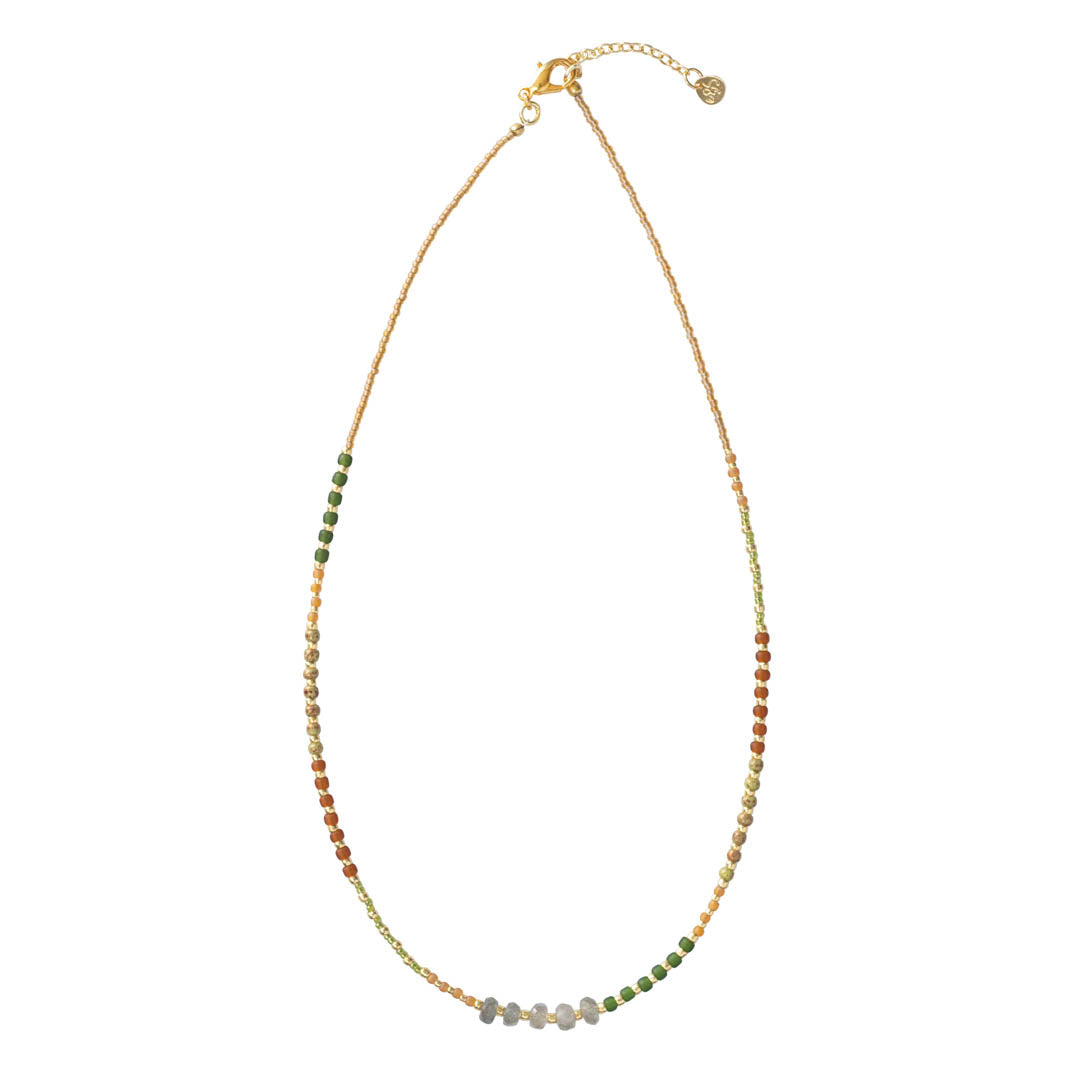 Golden Labradoriet Goudkleurige Ketting