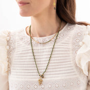 Golden Labradoriet Goudkleurige Ketting