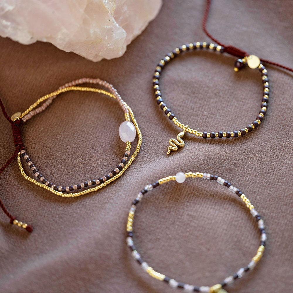 Sensible Rosenquarz Armband