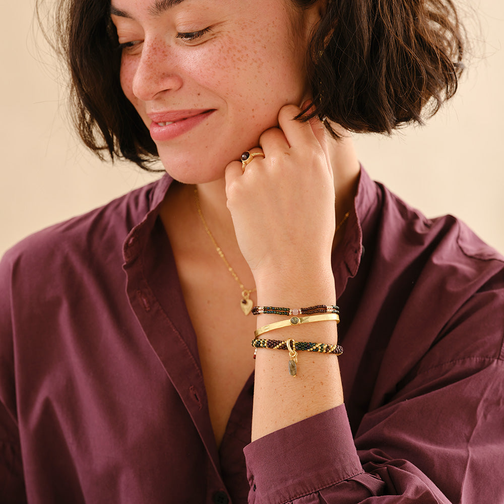 Compassionate Rosenquarz Armband