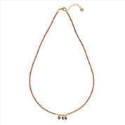 Empathy Tigerauge Lapislazuli Halskette 