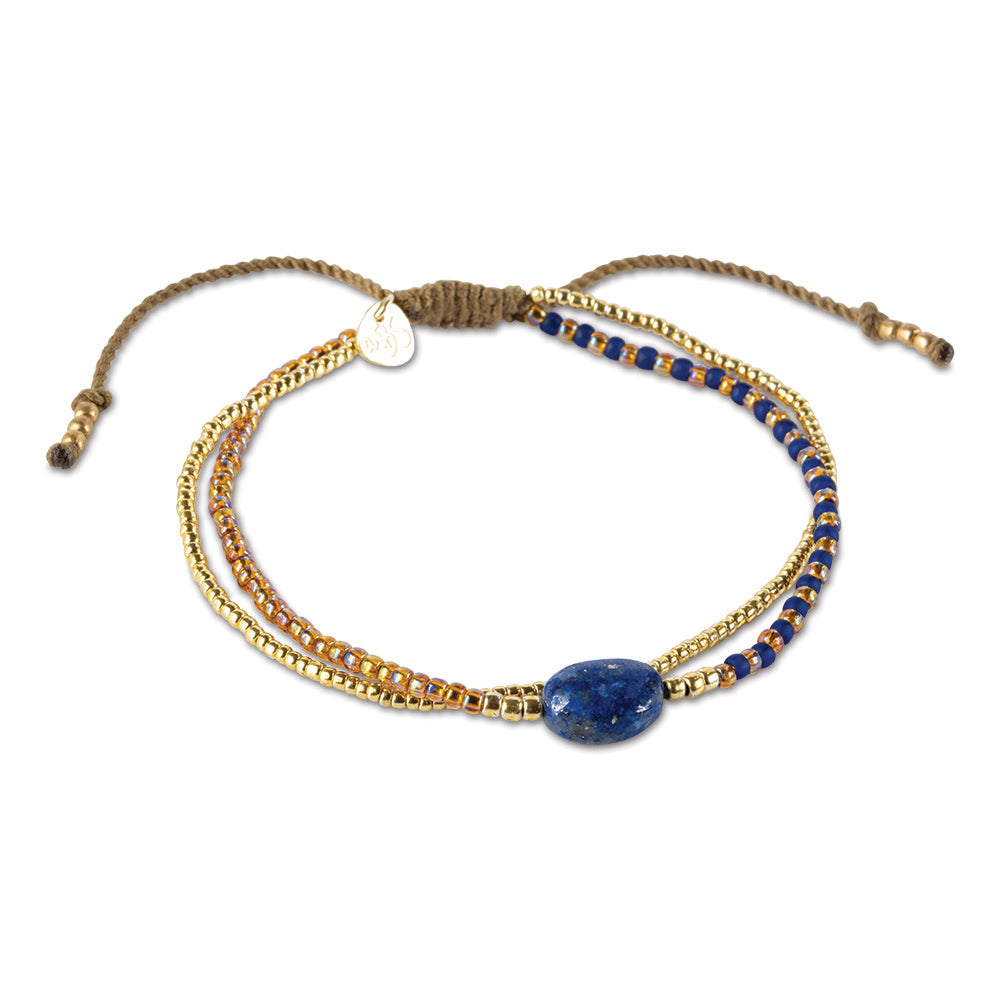 Soothing Lapislazuli Armband 