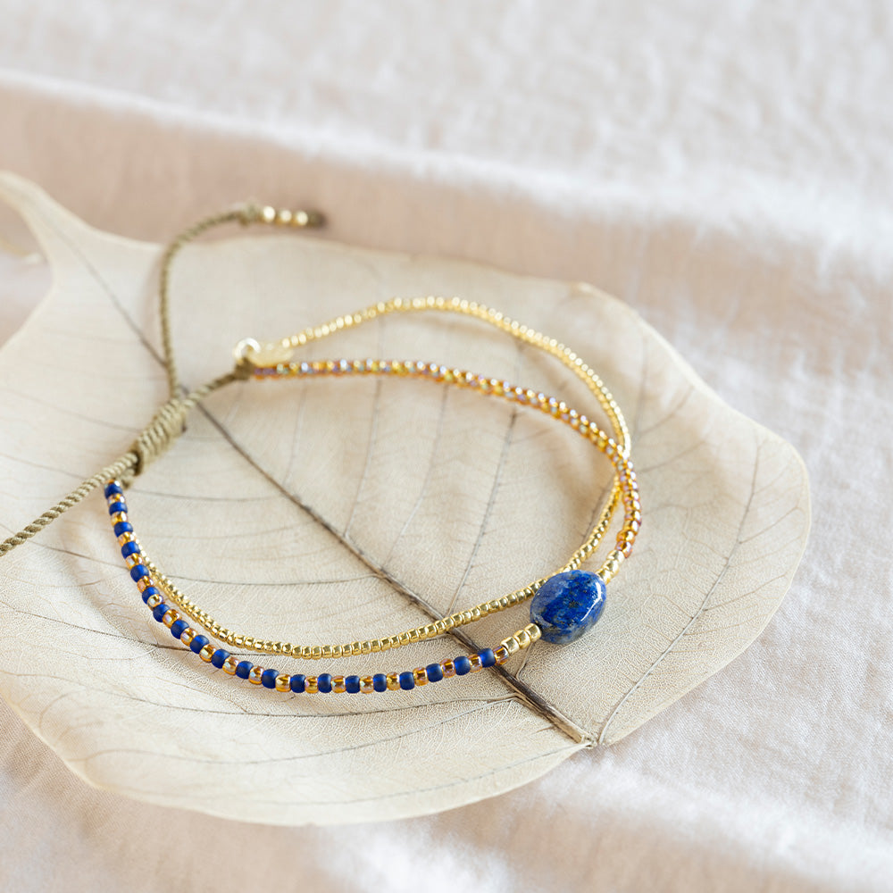 Soothing Lapislazuli Armband 