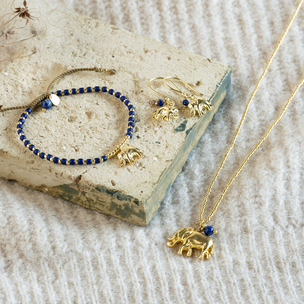 Hoping Lapislazuli Armband 