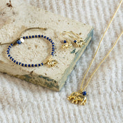 Hoping Lapislazuli Armband 