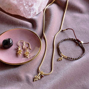 Hoping Granat Armband