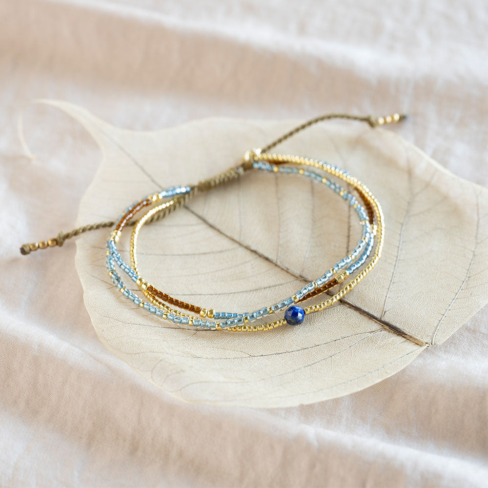 Reflection Lapis Lazuli Bracelet