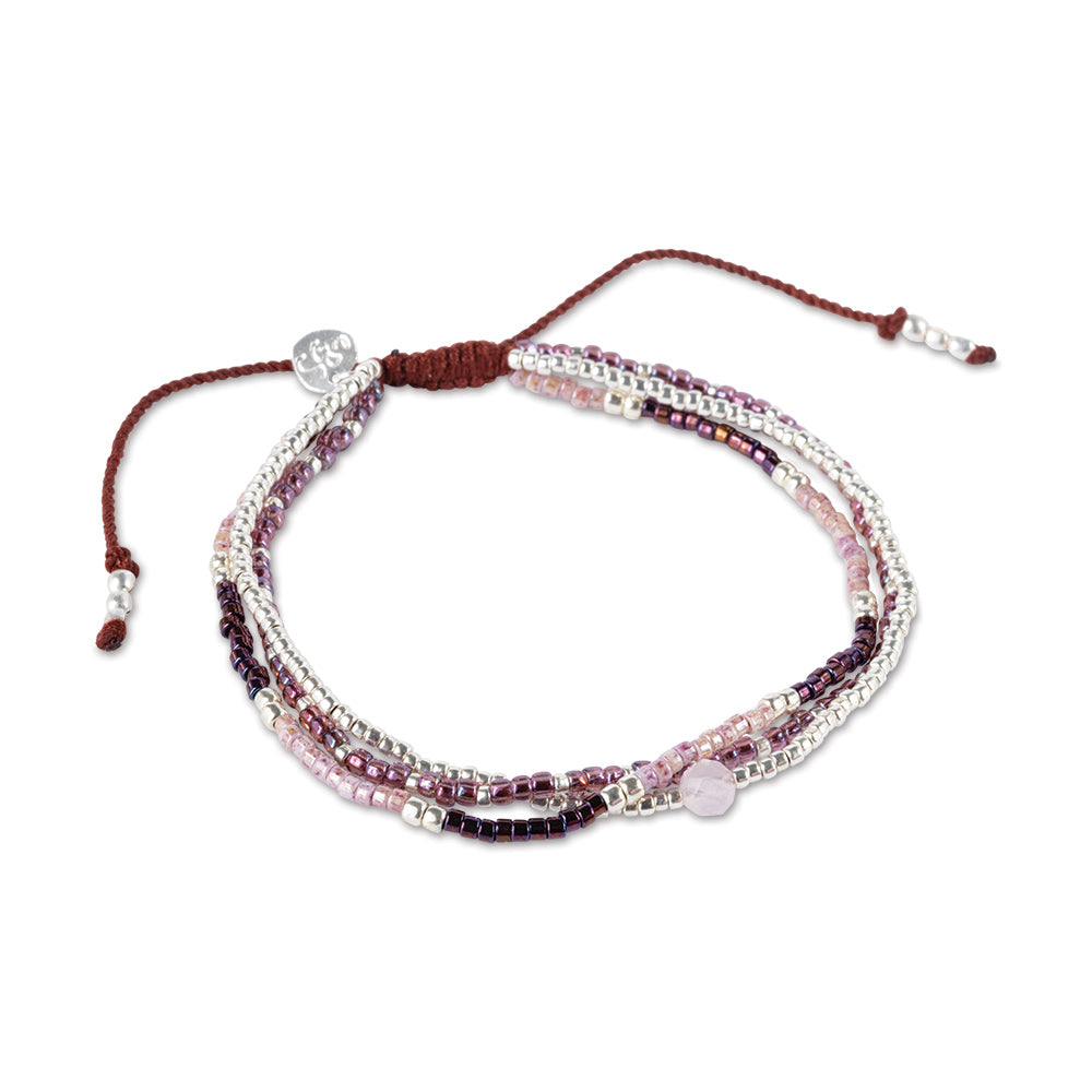 Reflection Rose Quartz Bracelet