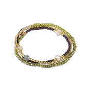 Balanced Rosenquarz Labradorit Armband