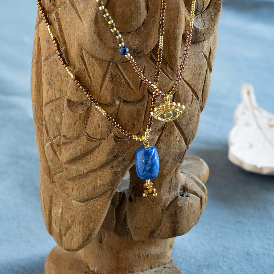 Adventurous Lapislazuli Halskette 