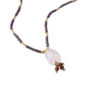 Fabulous Rosenquarz Halskette