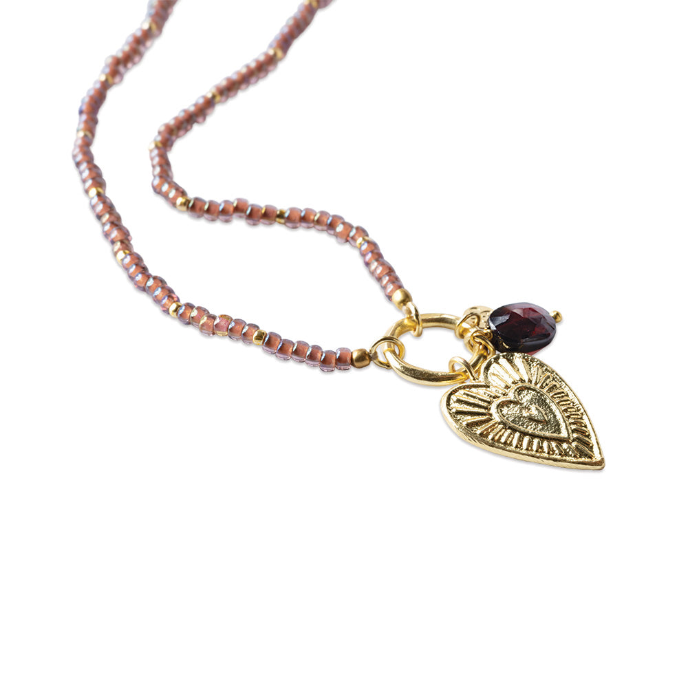 Fantastic Granat Halskette