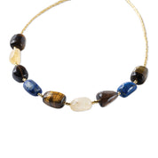 Excessive Tigerauge Mix Halskette 