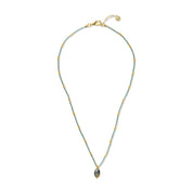 Wishing Labradorit Halskette Goldfarben