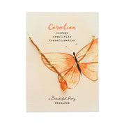 Wishing Karneol Halskette Goldfarben