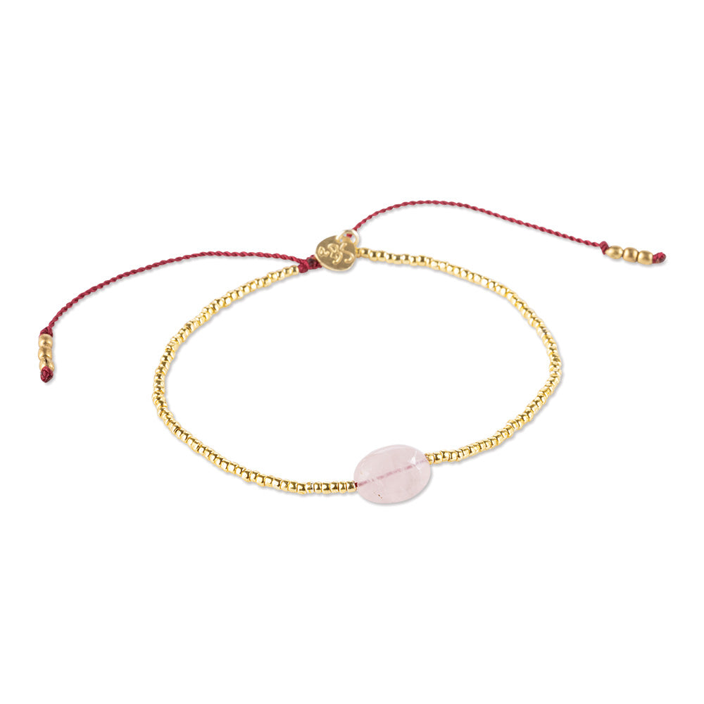 Secret Rose Quartz Bracelet