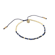 Sparkling Schwarzer Onyx Lapislazuli Armband