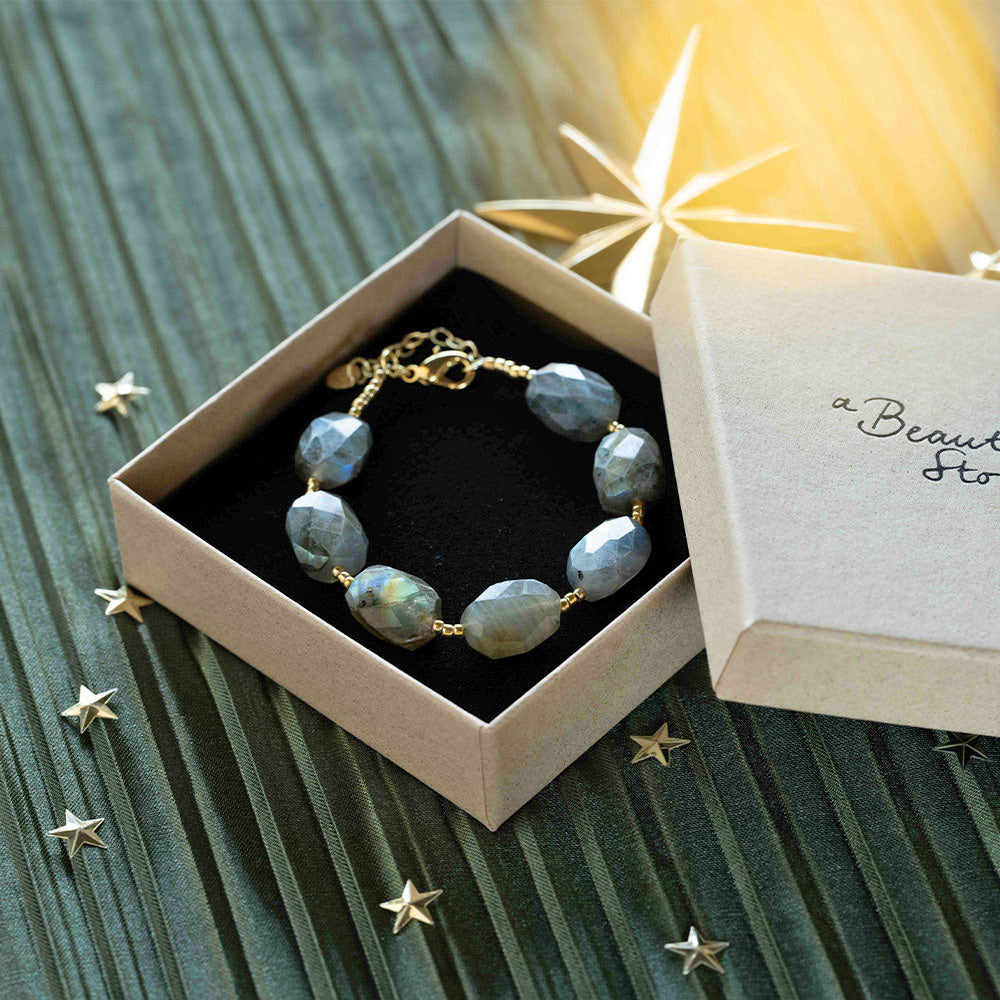 Spectacular Labradorit Armband