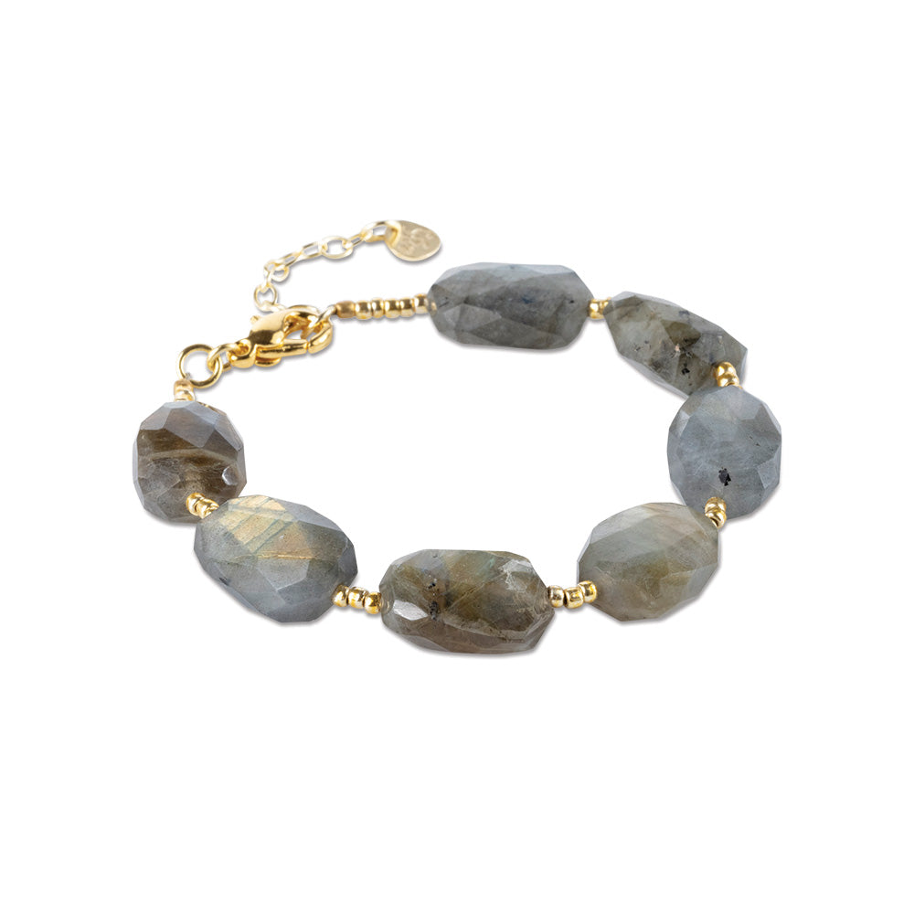 Spectacular Labradorite Bracelet