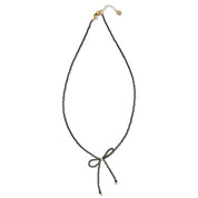 Wishful Schwarzer Onyx Grünfarbige Halskette