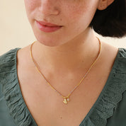 Honored Rosenquarz Halskette