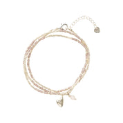 Honored Rosenquarz Halskette