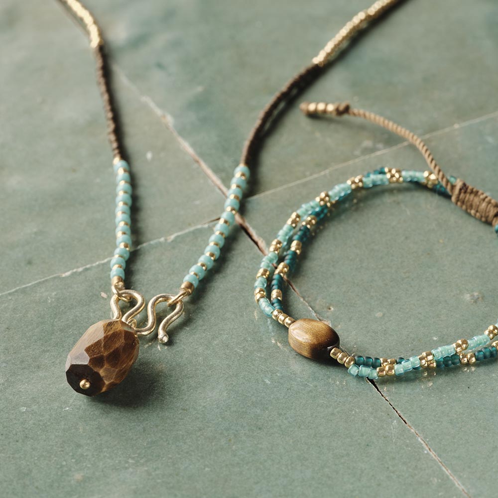 Shining Tiger Eye Bracelet