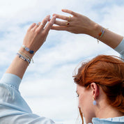 Experience Blauwe Agaat Armband