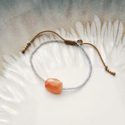 Gaze Carnelian Bracelet
