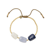 Desirable Blue Lace Agate Bracelet