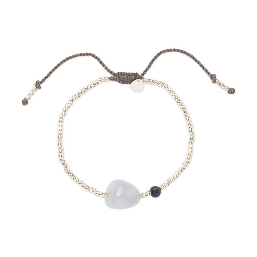 Surprise Blue Lace Agate Bracelet