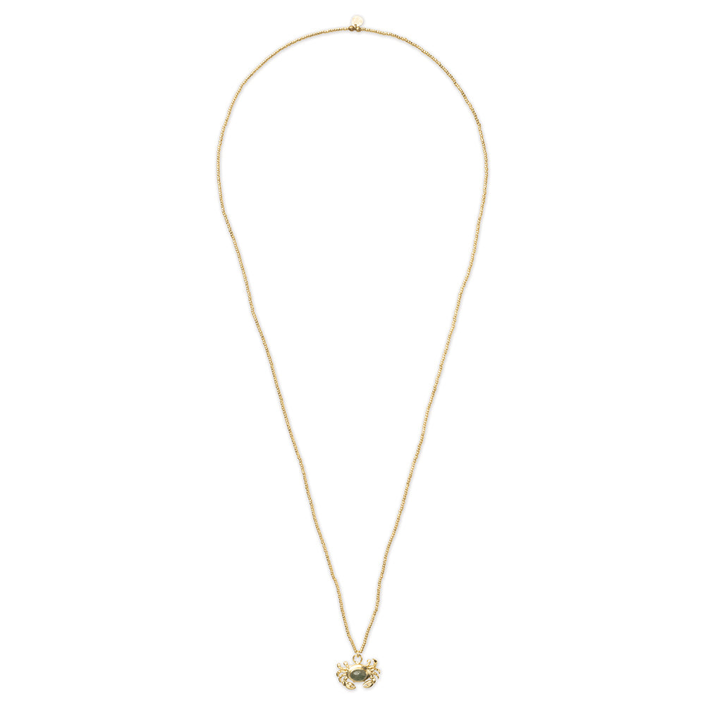 Noble Krab Aventurijn Ketting