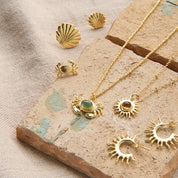 Noble Krab Aventurijn Ketting