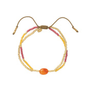 Shining Carneool Armband