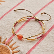 Shining Carneool Armband