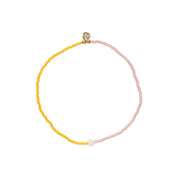 Aura Rose Quartz Anklet