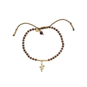 Untamed Schlange Granat Armband