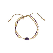 Shining Amethist Armband