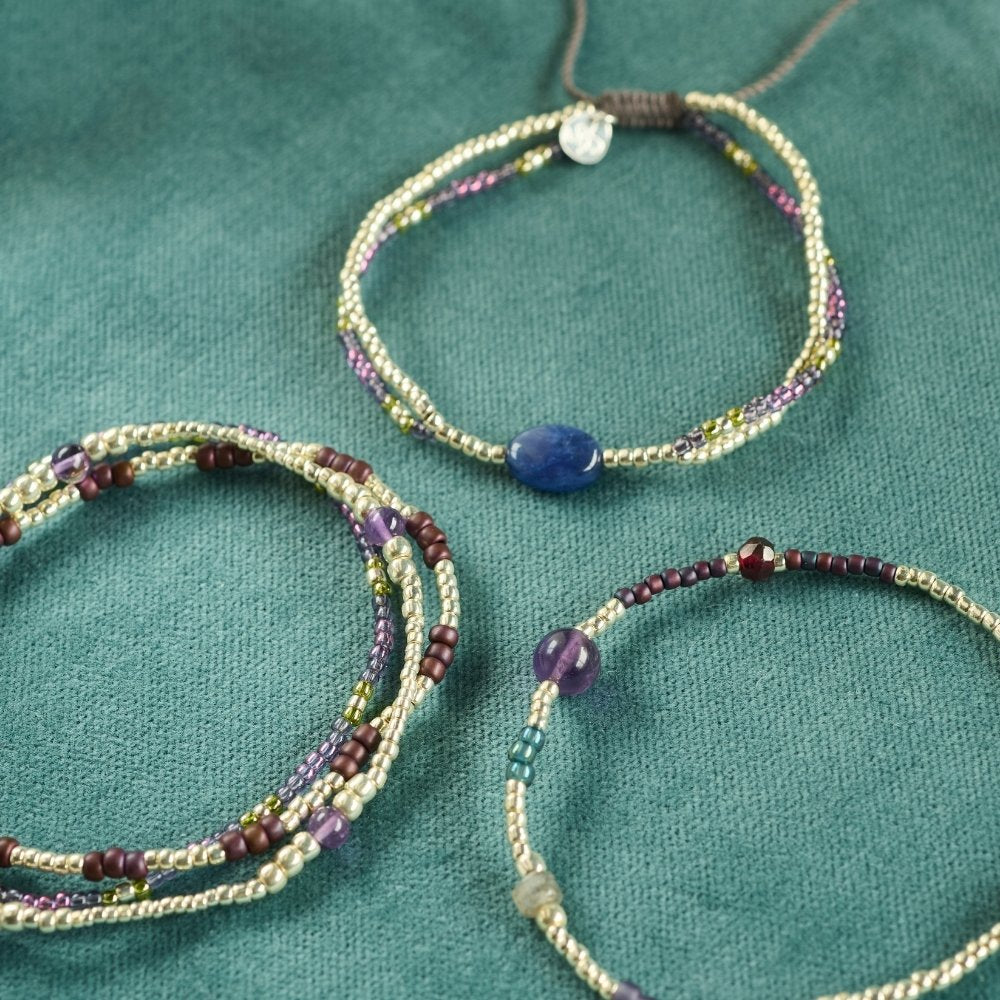 Shining Lapis Lazuli Armband