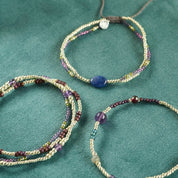 Shining Lapis Lazuli Armband