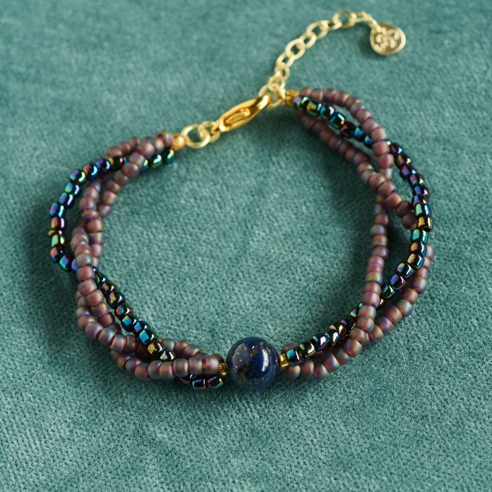 Growing Lapis Lazuli Armband
