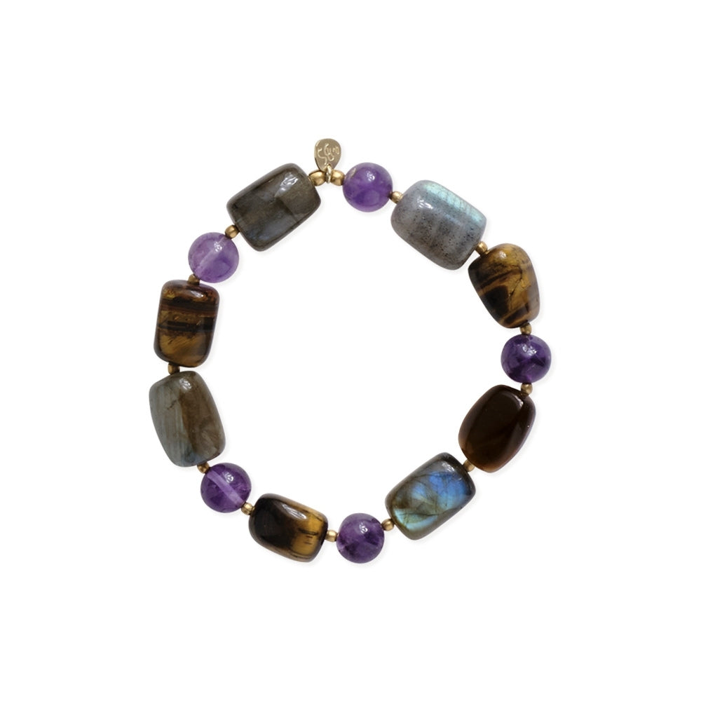 Outspoken Amethist Armband 