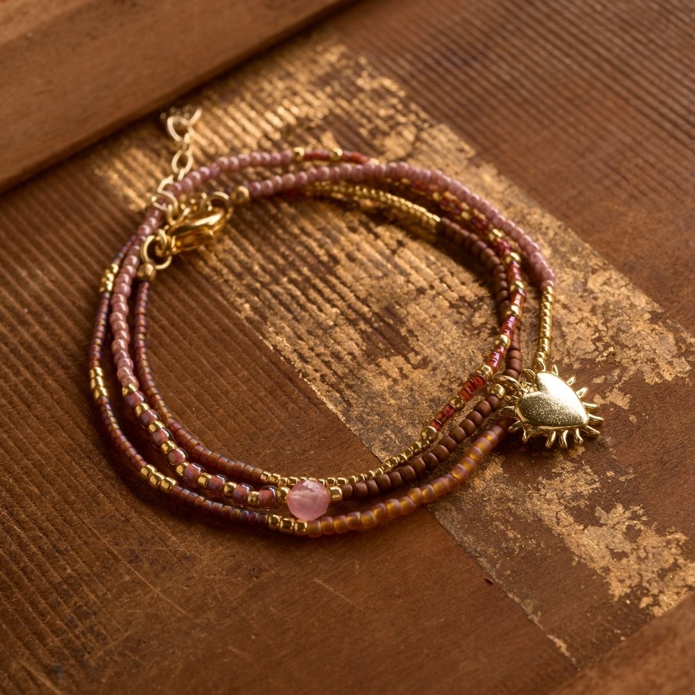 Adventurous Rose Quartz Necklace