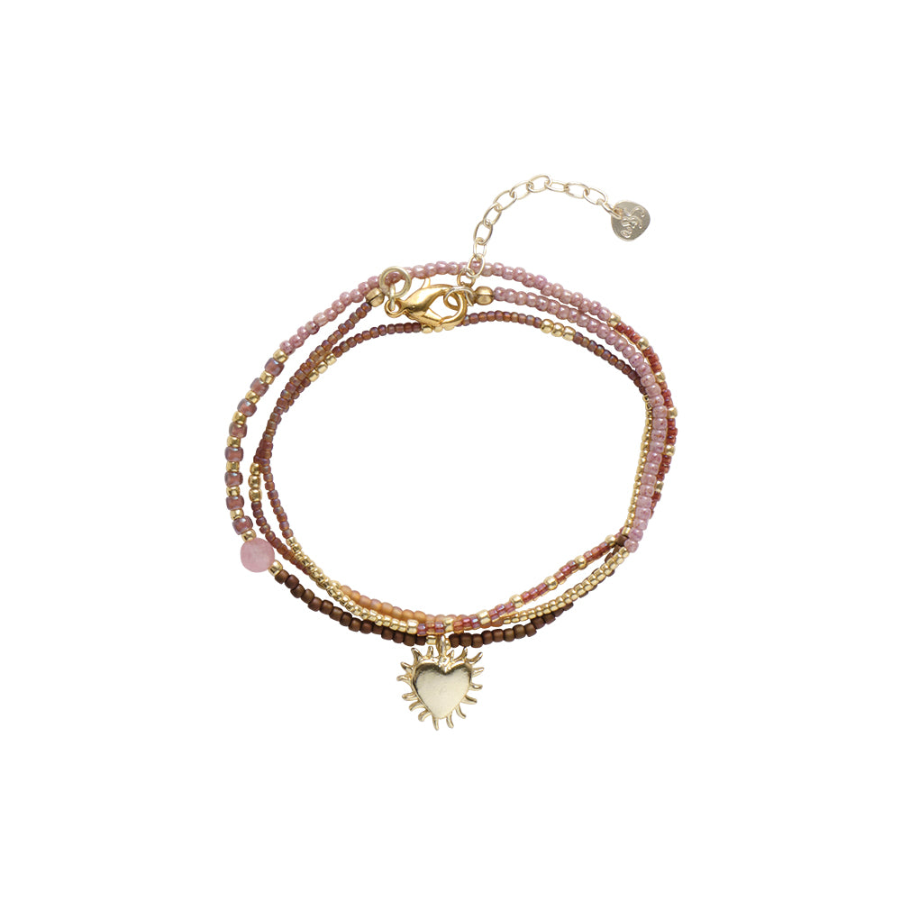Adventurous Rose Quartz Necklace