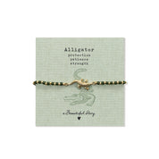 Untamed Alligator Aventurin Armband
