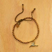 Untamed Kolibri Citrin Armband