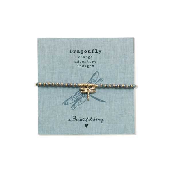 Untamed Libelle Labradoriet Armband